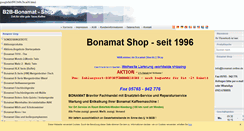 Desktop Screenshot of bonamat-online.de